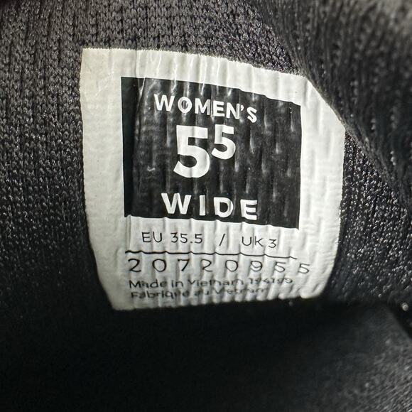 Kuru Jet Black Black Quantum Sneaker Walking Comfort Shoe Arch Support Size 5.5W - Picture 9 of 9